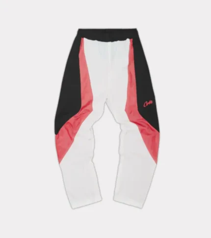 Pantalon de survêtement Corteiz Vertigo Shuku Noir/Rouge