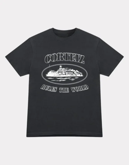 T-Shirt Corteiz OG Alcatraz Noir